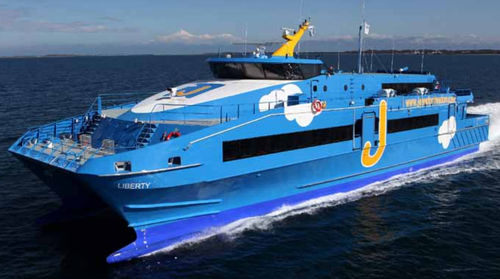 Ferry de passageiros catamarã - LIBERTY - Austal USA - de alta velocidade