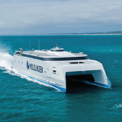 Ferry para transporte de veículos catamarã - AUTO EXPRESS 109 - Austal USA - de alta velocidade