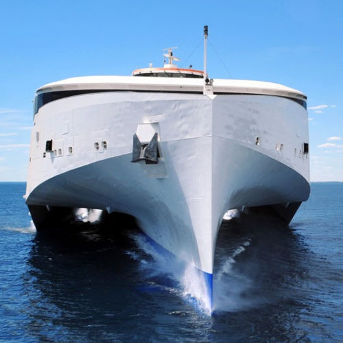 Ferry para transporte de veículos trimarã - CONDOR LIBERATION - Austal USA - de alta velocidade
