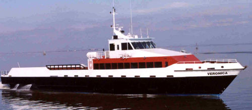 Navio de apoio offshore para transporte de tripulação - EXPRESS 45 - Austal USA - de alta velocidade