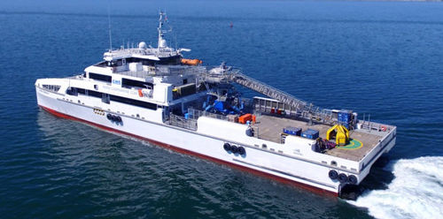 Navio de apoio offshore para transporte de tripulação - EXPRESS 70 - Austal USA - catamarã / de alta velocidade