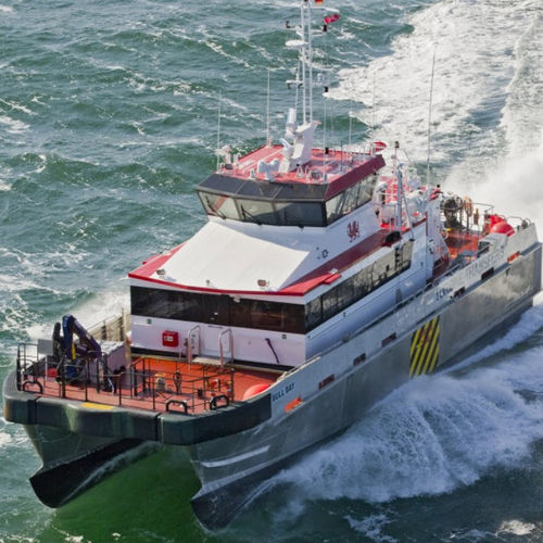 Navio de apoio offshore para transporte de tripulação - EXPRESS 27 - Austal USA - para parque eólico / catamarã