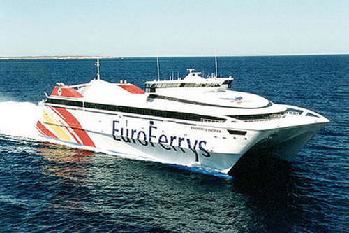 Ferry para transporte de veículos Ro-Pax - EUROFERRYS PACIFICA  - Austal USA - catamarã / de alta velocidade
