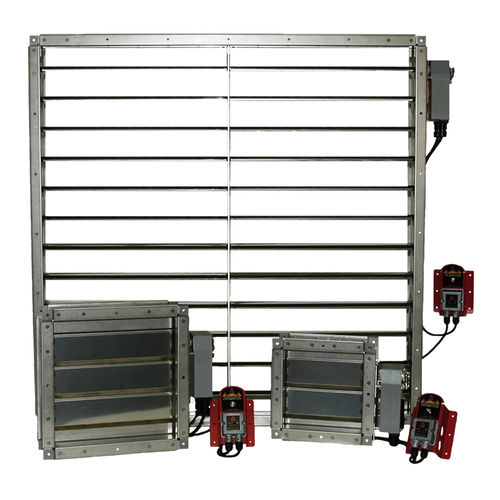 Válvula corta-fogo - Slimline - Delta T Systems, Inc.