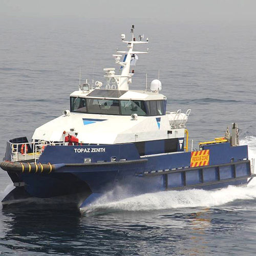 Navio de apoio offshore para parque eólico - Gladding-Hearn Shipbuilding, Duclos Corporation - catamarã