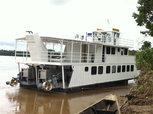 Propulsor azimutal - Silver Tsunami® - Hydraulic Marine Systems, Inc. - leme / a instalar em convés / para barcaça