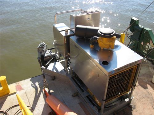 Sistema de propulsão para barcaça - Twin - Hydraulic Marine Systems, Inc. - a instalar em convés / com motor hidráulico