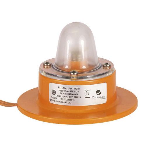 Luz de sinalização para balsa salva-vidas - Rescue Master - Daniamant - de LED / 12 V / a bateria