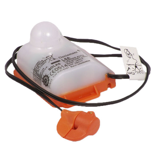 Luz intermitente - L6A - Daniamant - náutica / para colete salva-vidas / à prova de água