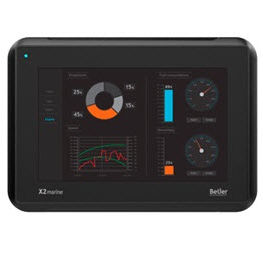 Operador terminal náutico - 7 HB  - Beijer Electronics - com tela sensível ao toque PCT