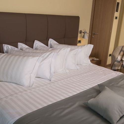 Roupa de cama por medida - Cotton Striped Sateen - Capitani Luxury on Board