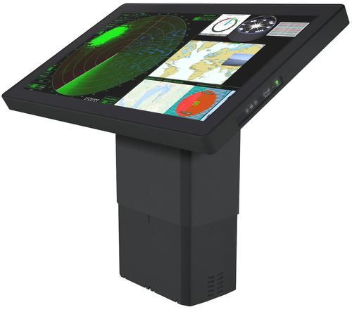 Monitor para navio - HD 55T22 MVD-T - Hatteland Display AS - multifuncional / 55" / largo