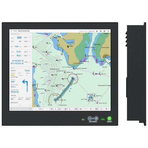 Painel PC para navio - HD 19T26 MMC - Hatteland Display AS - de embutir / com tela sensível ao toque / IP66