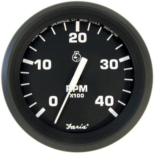 Conta-giros analógico - TD9122 - Beede Electrical Instrument - para barco