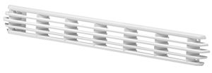 Grelha de ventilação para barco - VECTOR LOUVERED - Detmar - de plástico