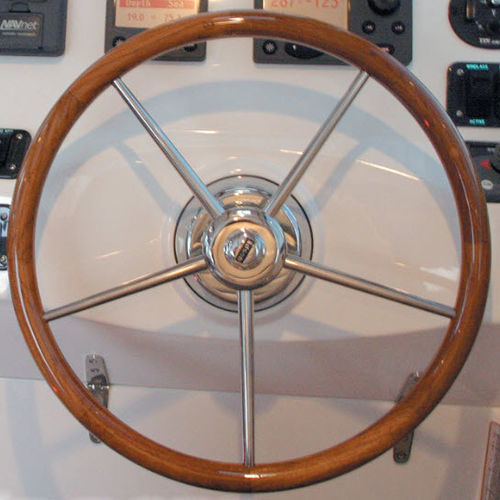 Volante para barco a motor em teca - Destroyer™ - Edson Marine