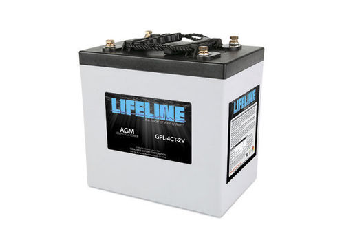 Bateria náutica - GPL-4CT-2V  - Lifeline Batteries - 2 V / de chumbo / AGM