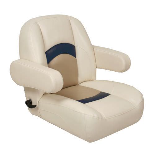 Assento de piloto - HS1000SR - Veada Industries - para barco / com apoio de braços / com encosto reclinável