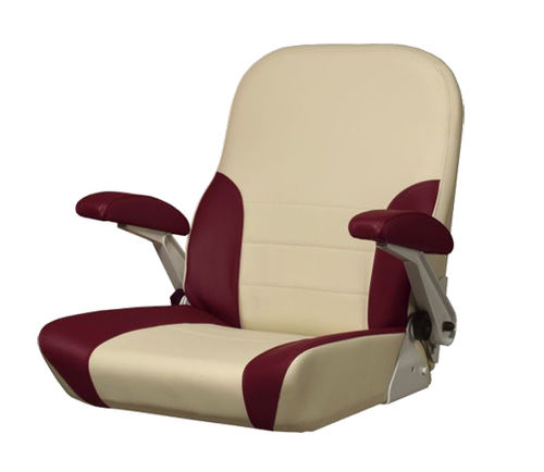 Assento de piloto - Varius H - Pörtner - para barco / com apoio de braços / com encosto rebatível