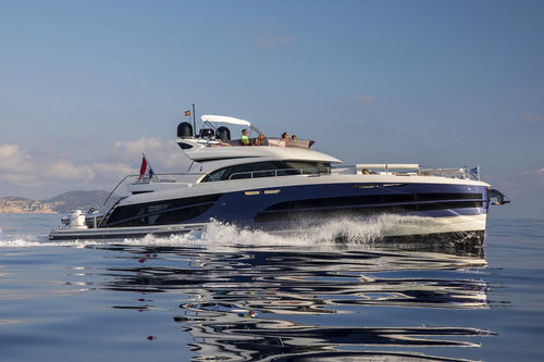 Iate a motor de cruzeiro - ALVARO - Van der Valk Shipyard - com flybridge / 3 cabines / em alumínio