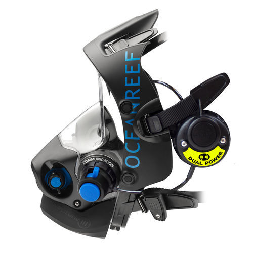 Sistema de comunicação para mergulho profissional - GSM MERCURY Dual - Ocean REEF