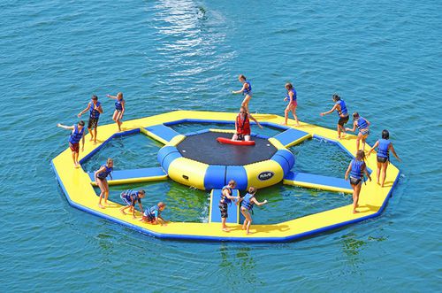 Parque aquático - Spin Wheel - RAVE Sports - roda / para centro náutico de lazer / inflável