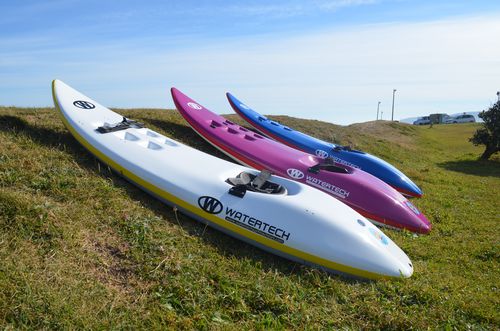 Prancha de waveski - POP-out - Watertech Surf Machines