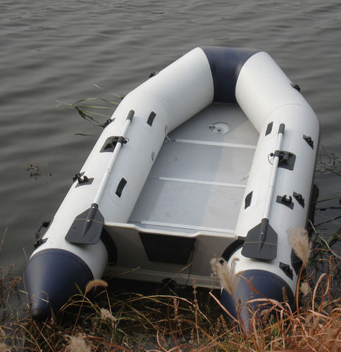 Barco inflável com motor de popa - UB200-UB650 A - Qingdao Lian Ya Boat Co.,Ltd. - dobrável