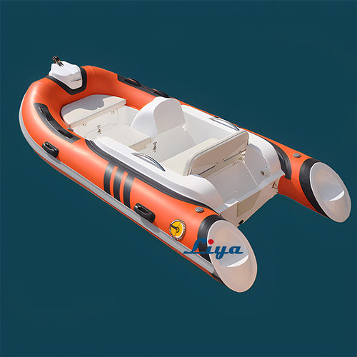 Barco inflável com motor de popa - RIB330 - Qingdao Lian Ya Boat Co.,Ltd. - semirrígido / open / máx. 5 pessoas