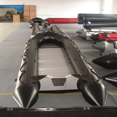 Barco inflável com motor de popa - UB300 A - Qingdao Lian Ya Boat Co.,Ltd. - semirrígido / esportivo / multiusos