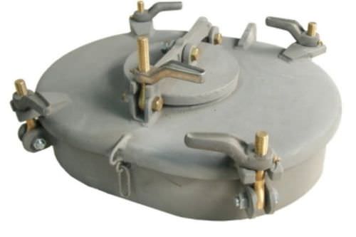 Gaiuta para navio - UMC-464-5 / 144	 - BAIER MARINE - retangular / de abrir / com lados arredondados