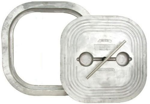 Gaiuta para navio - BFHQTH24X24 - BAIER MARINE - quadrada / semiestanque