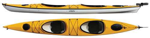 Caiaque oceânico - Whisper CL - Eddyline Kayaks - para adulto / tandem