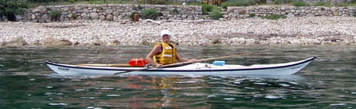 Caiaque de turismo esportivo - KAYLHOA - Qajaq - oceânico / para adulto / individual