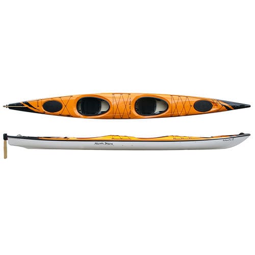 Caiaque de turismo - ATLANTIC 2 - North Shore Sea Kayaks - oceânico / para adulto / de 2 lugares