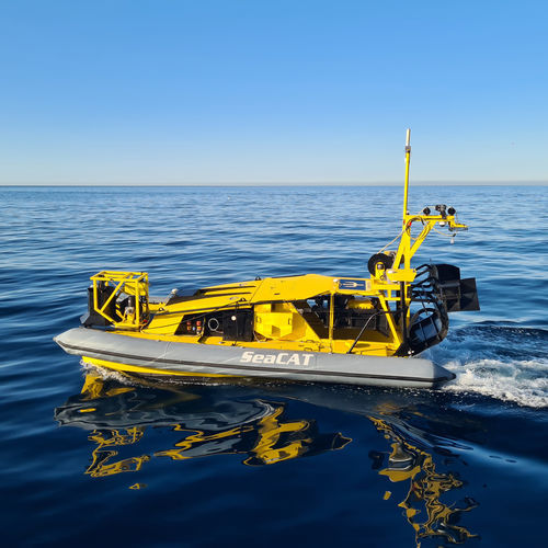 Drone marítimo para estudos oceanográficos - SeaCAT - Subsea Tech - para estudos hidrográficos / para missões combinadas ar/mar / para inspeção offshore
