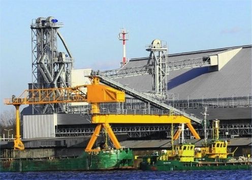 Carregador de navio transportador - 600 tph - VIGAN Engineering S.A. - com trilho