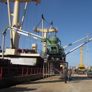 Carregador/descarregador de navio pneumático - GSD  - NEUERO Industrietechnik GmbH - transportador
