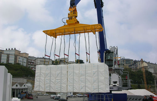 Spreader para empilhadeira - PULP - MANTSINEN - tipo beam