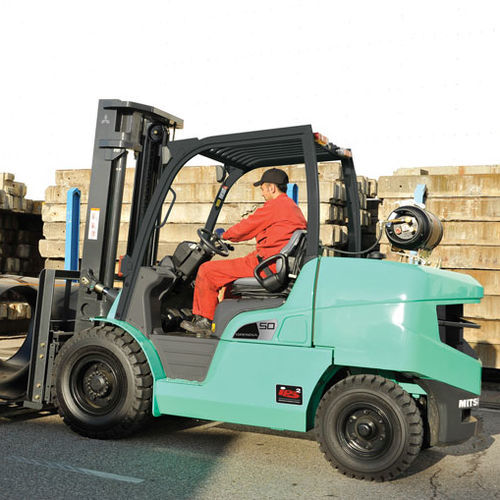 Empilhadeira para porto - FG40-55(C)N3 series - Mitsubishi Forklift Trucks - com direção em todas as rodas