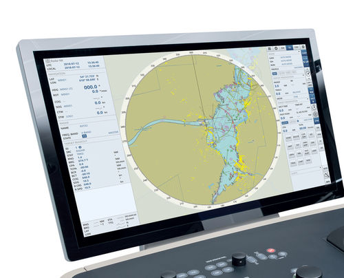 Radar para navio - NX - Anschuetz - ARPA / com função cartográfica