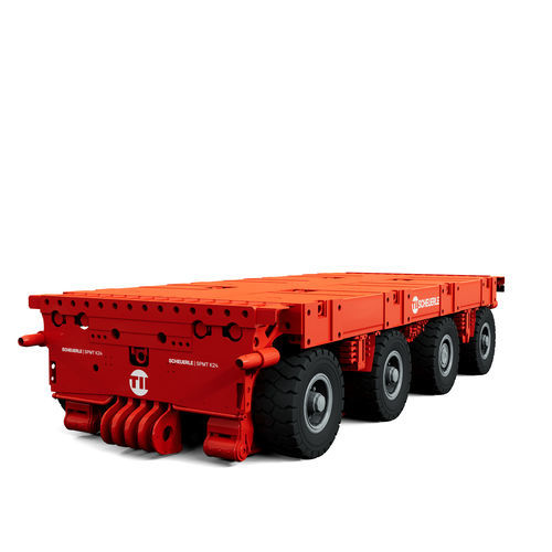 Carreta porta-contêineres - SPMT K24 - Nicolas Industrie - para estaleiro naval / com 4 eixos / com 8 eixos