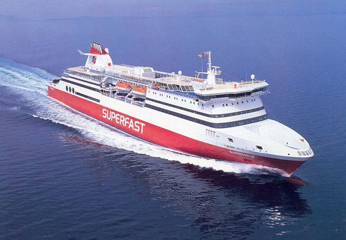 Ferry para transporte de veículos de alta velocidade - SUPERFAST III - Meyer Turku