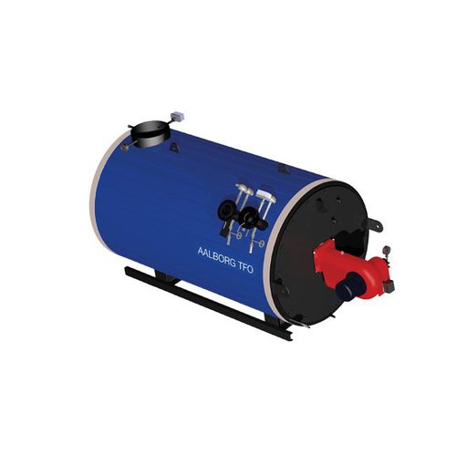 Aquecedor horizontal - Aalborg TFO - Alfa Laval Mid Europe - de fluidos / para navio
