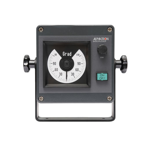 Indicador para navio - Basicrudder - Alphatron Marine - de ângulo do leme / analógico