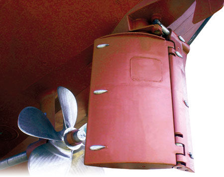 Leme tipo flap rudder - FKSR - Becker Marine Systems - para navio