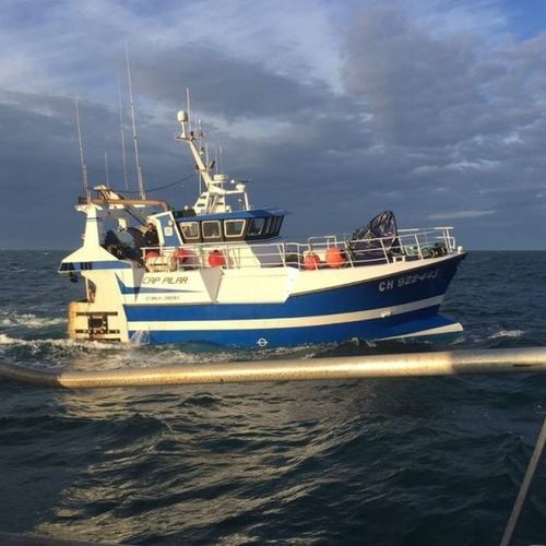 Barco profissional de arrasto - Shellfish - Bernard Shipyard - a diesel / em PRFV
