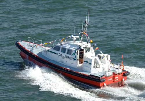 Barco profissional barco para transporte de pilotos - ORC 155 - Bernard Shipyard - com motor de centro / em PRFV / com autoendireitamento