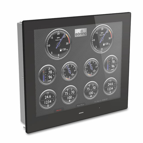 Painel PC para navio - AHD 1219 G  - Böning Automationstechnologie GmbH & Co. KG - para iate / de embutir / embutido