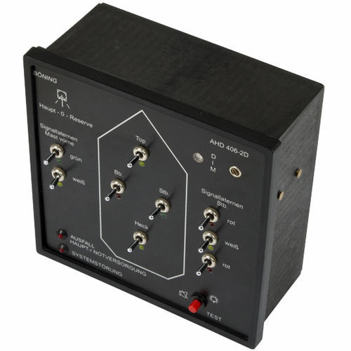 Painel de comando para navio - AHD 406-2D  - Böning Automationstechnologie GmbH & Co. KG - para iate / de alarme / sob medida